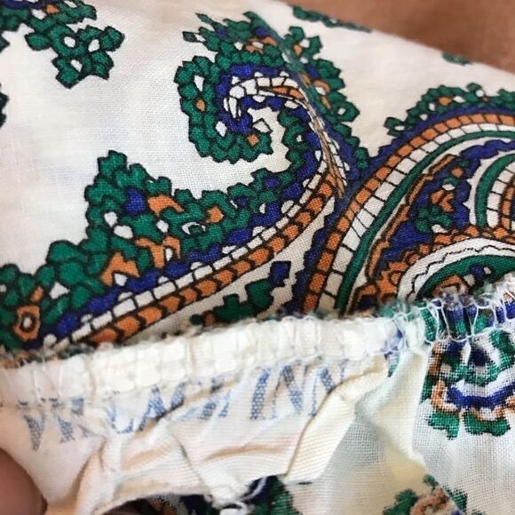 village Inn Paisley Vintage House coat 🌻 - Picture 8 of 8